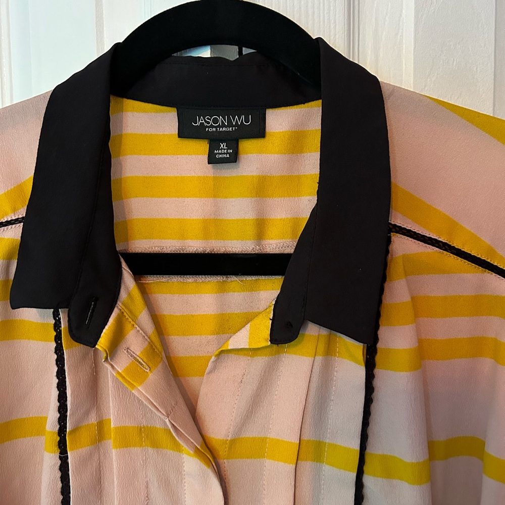 Jason Wu for Target Pink and Yellow Shirtdress